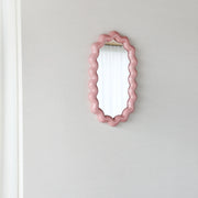 Mirror Zigzag Blush Pink - Decorative Polyresin Wall Mirror - photo 2